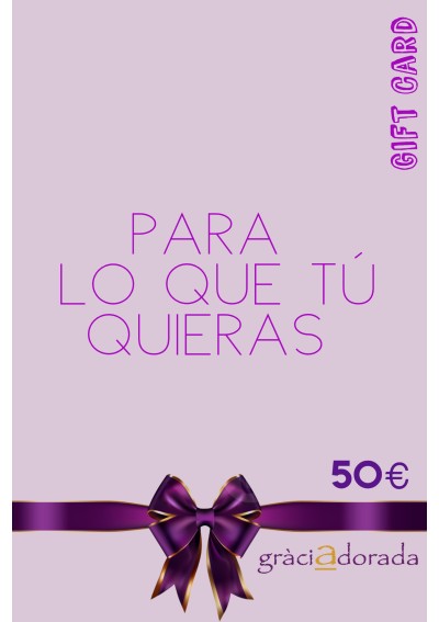CARTA REGALO ELETTRONICA 50€
