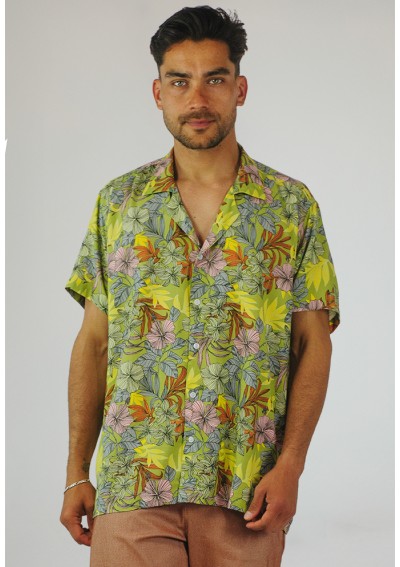 H CAMISA BALI PW HIBISCUS