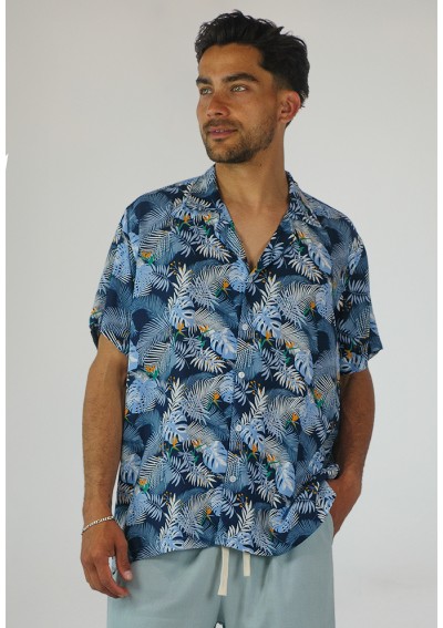 H CAMISA BALI PW AZUL