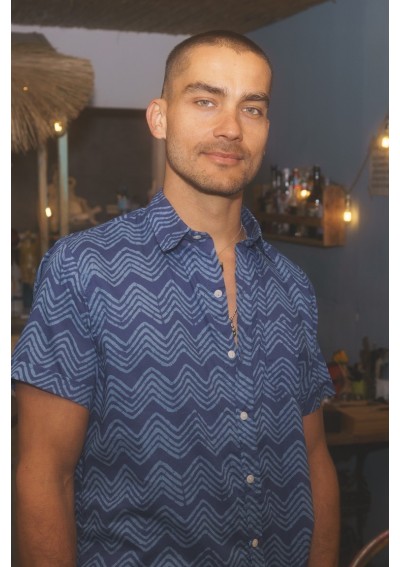 H CAMISA COTTON VINTAGE M/C