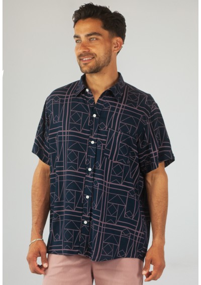 H CAMISA GEOMETRICS PW