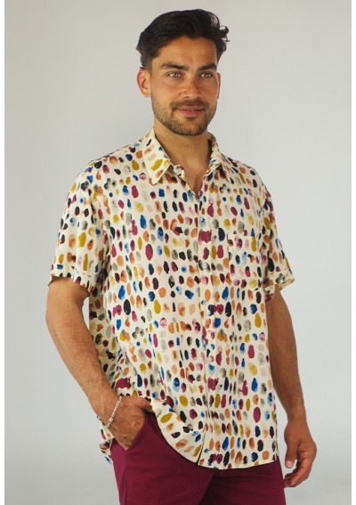 H CAMISA COLOR STONES PW