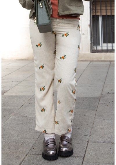Pantalon M Daisy Velvet