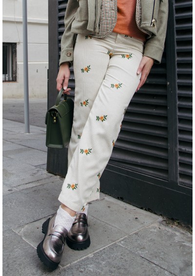 Pantalon M Daisy Velvet