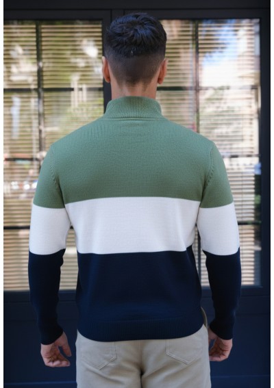 H MAILLOT TRICOLOR (L)