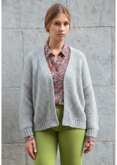 M PLAIN DOTT CARDIGAN (L)