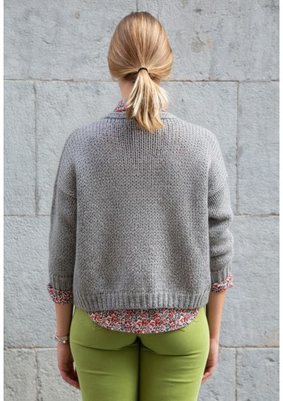 M PLAIN DOTT CARDIGAN (L)