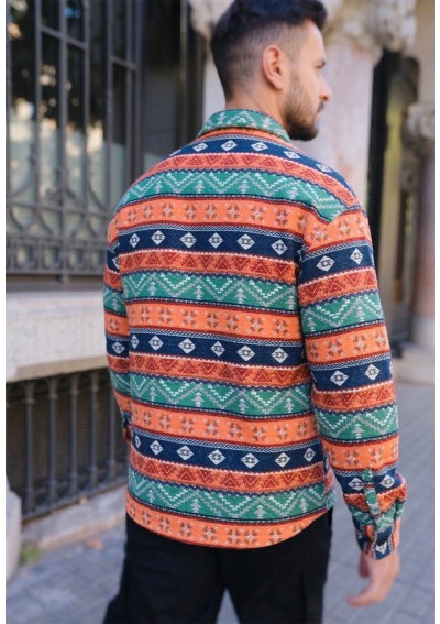 H SOBRECAMISA AZTECA