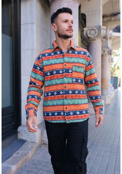 H SOBRECAMISA AZTECA