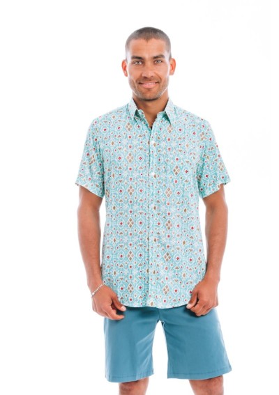 H CAMISA ETNICA SLIM 2