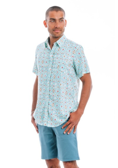 H CAMISA ETNICA SLIM 2